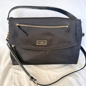 Kate Spade Black Nylon Shoulder & Crossbody